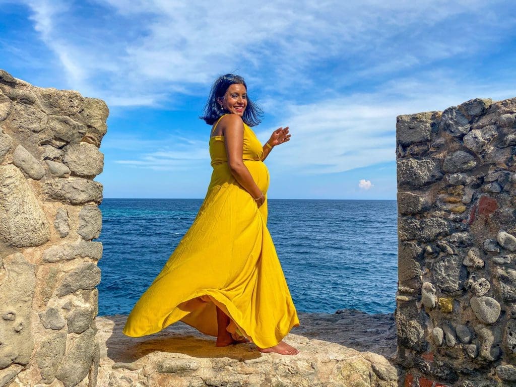 Anindita Chatterjee traveled the world before giving birth to her beautiful daughter, who quickly became her new travel companion.