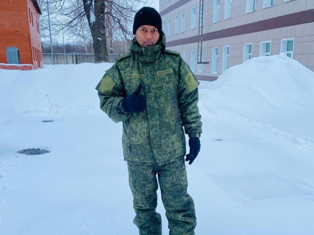 Mohammed Sarfaraz was one of the many Indian and Nepalese men who were duped into fighting in the ongoing Russia-Ukraine war under the guise of a job. | Photo courtesy of Mohammed Sarfaraz