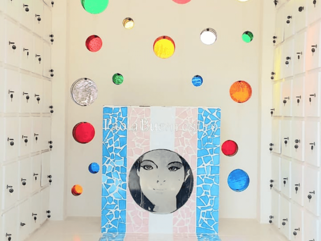 The first Mausoleum for trans people in Mexico provides space for about 149 bodies of trans people affected by violence. | Photo Courtesy of Kenya Cuevas