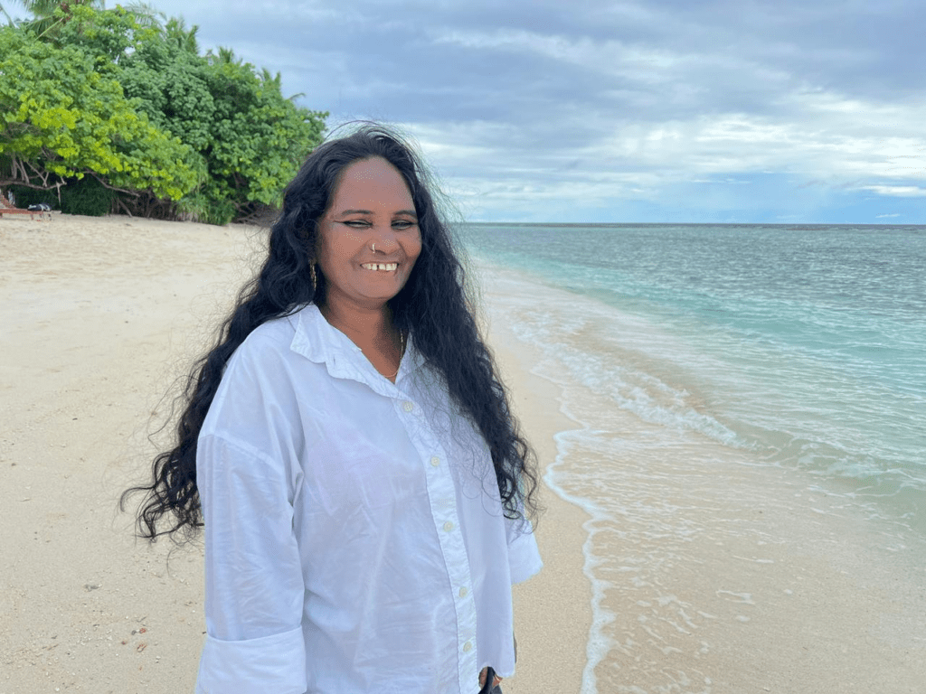 Zareena Shaikh, a former sex worker, now spearheads essential sanitation projects, uplifting her community in Mumbai. | Photo courtesy of Zareena Shaikh